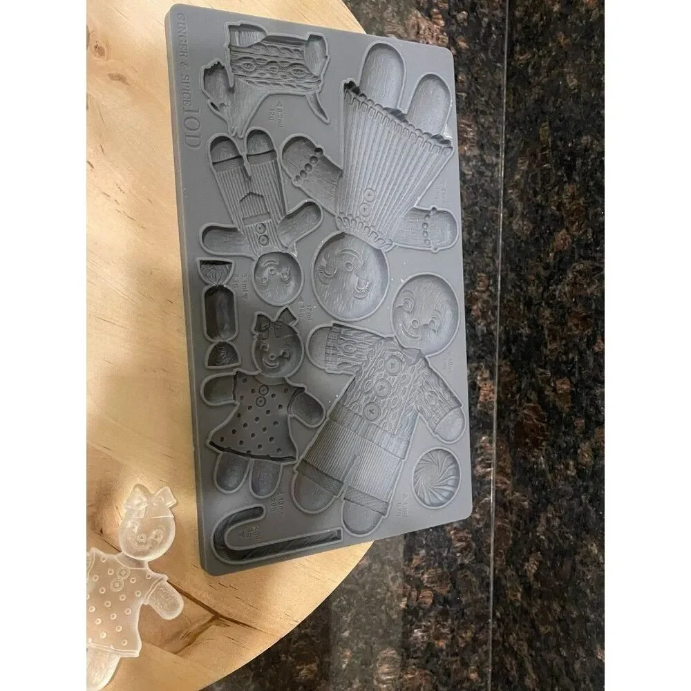 CASTINGS of iOd mold- ginger and spice